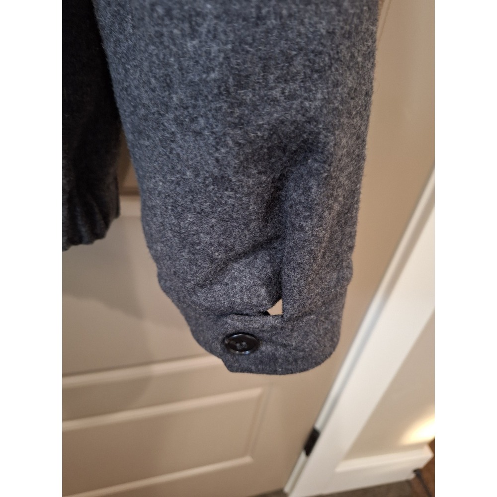 Pendleton Wool Bomber Jacket Men's Medium Gray Zi… - image 10